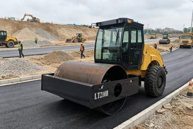 10T Mechanical Drive Road Roller | LT210B