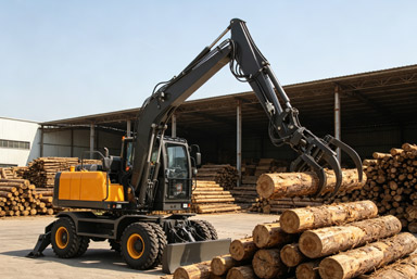  10.5T Wheel Excavator | JH9105