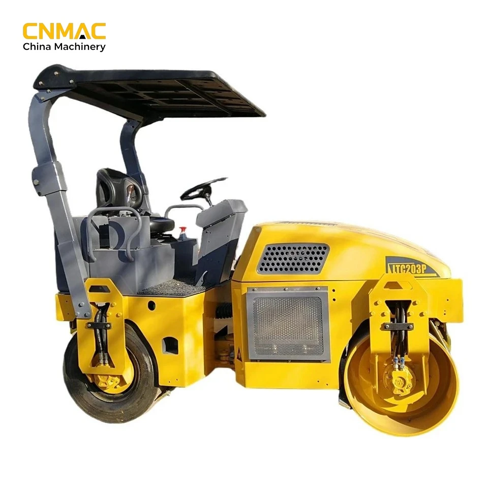 3T Combined Hydraulic Drive Road Roller | LTC203P
